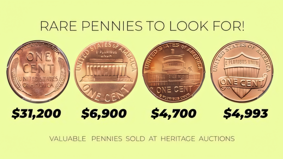 Rare Pennies Worth Thousands