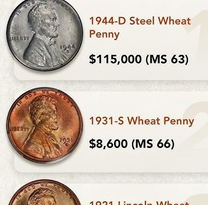 TOP 10 Most Valuable Wheat Penny Worth Money