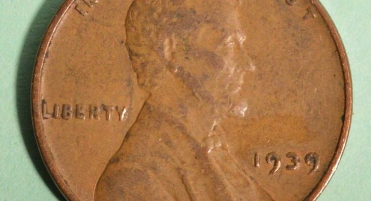 1939 P USA Wheat Cent