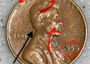 1959 D Lincoln Penny